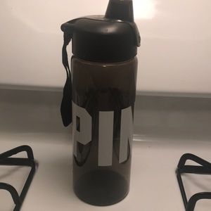 Black victorias secret water bottle